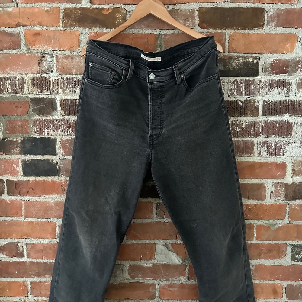 Levis Straight Ankle Ribcage Jeans